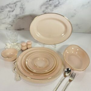سرویس آرکوپیرکس آمریکایی بارفتن برند MP رنگ گلبهی CPE