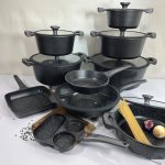 سرویس قابلمه رادنبرگ 17 پارچه مشکی