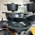 سرویس قابلمه رادنبرگ 17 پارچه مشکی