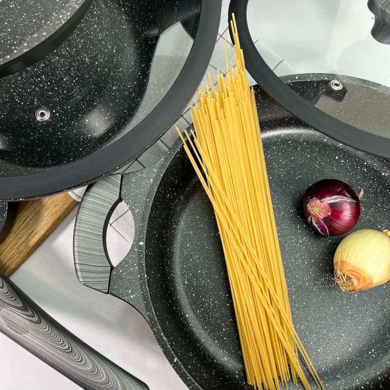 سرویس قابلمه رادنبرگ 17 پارچه مشکی