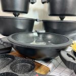 سرویس قابلمه رادنبرگ 17 پارچه مشکی