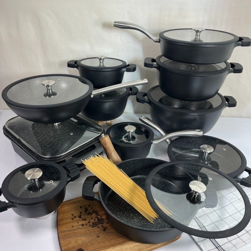 سرویس قابلمه کریستوفل 23پارچه مشکی