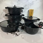 سرویس قابلمه یوسیسی لایف طرح لبخند گرانیتی